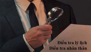 Dịch Vụ Xác Minh Nhân Thân