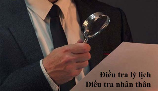 Dịch Vụ Xác Minh Nhân Thân