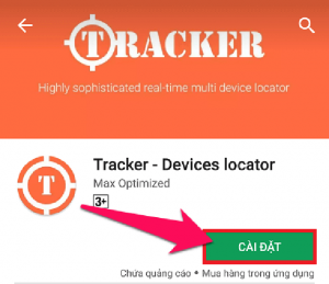 phần mềm Tracker Devices Locator