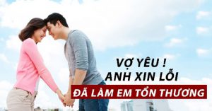 cách hàn gắn tình cảm vợ chồng trung thực nhận lỗi