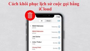 Cách xem lịch sử cuộc gọi trên iCloud từ bản sao lưu